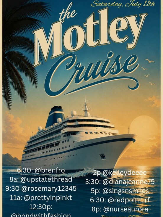 J. Crew Tops - The Motley Cruise July 11th- YACHT ROCKIN' - Smooth Seas Edition